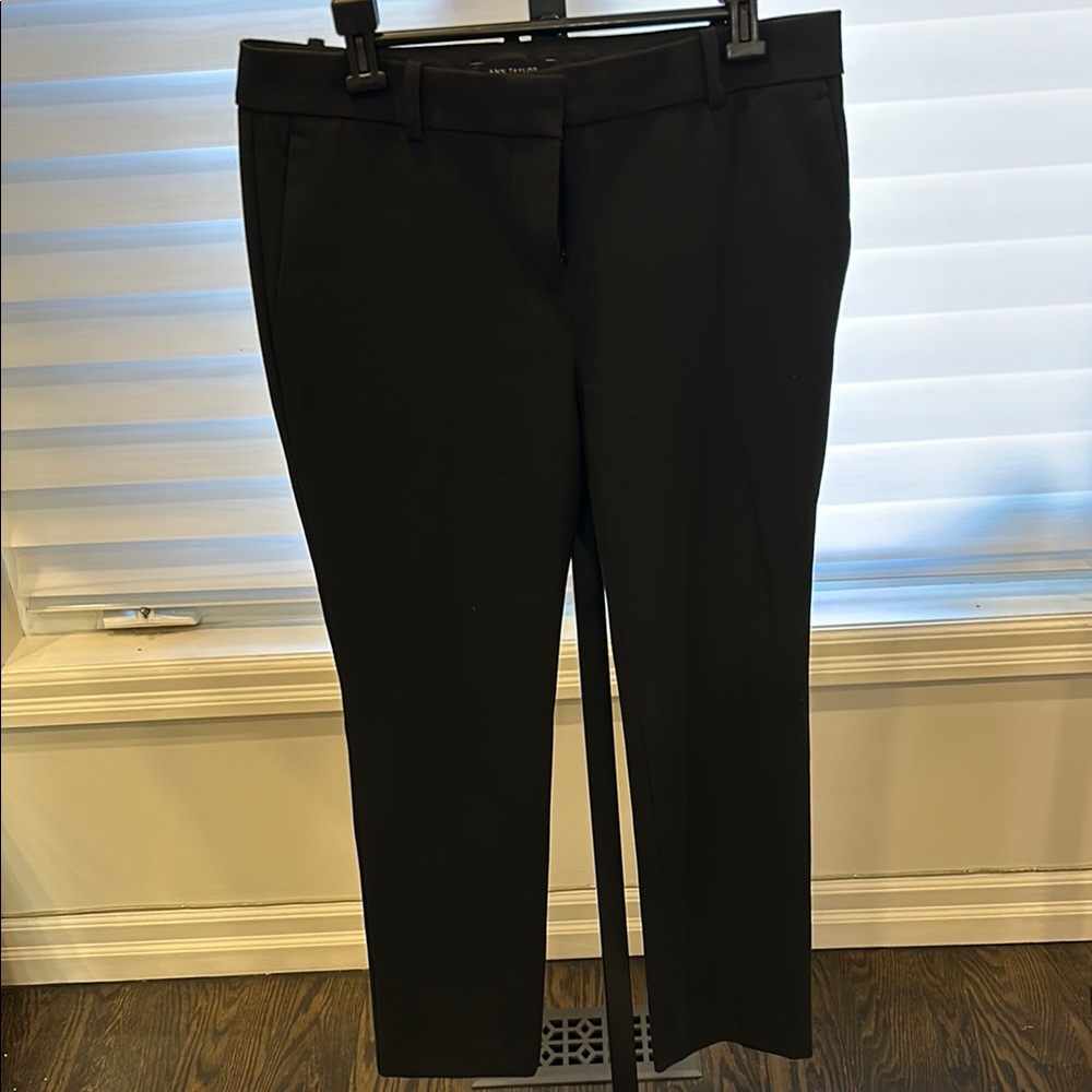 Ann Taylor Black Tailored Trousers
